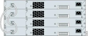 Bộ chia mạng xếp chồng với cáp FlexStack dài 0,5 mét và 3 mét Bộ chia mạng xếp chồng với cáp FlexStack dài 0,5 mét và 3 mét