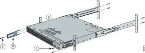 Mounting the Switch on a Rack