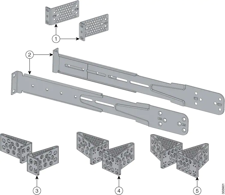 Cài đặt switch cho tủ Rack với tai rack kit mounting Cài đặt switch cho tủ Rack với tai rack kit mounting