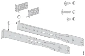 Rack-Mounting Brackets Rack-Mounting Brackets