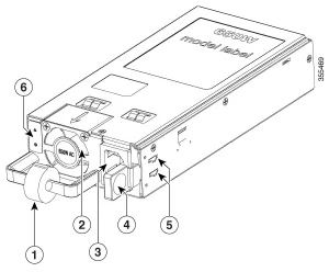Cisco Catalyst 650W AC Input Power Supply