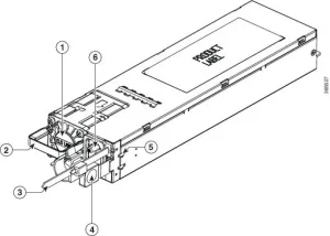 Cisco Catalyst 1600W AC Input Power Supply