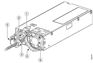 Cisco Catalyst 950W AC Input Power Supply