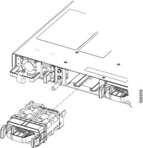  Installing the Fan Module on Cisco Catalyst 9500 High Performance C9500-32QC, C9500-48Y4C and C9500-24Y4C Switch